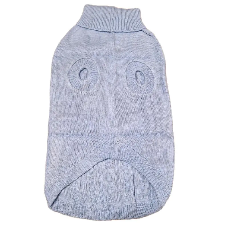 Soft Dog Sweater with High Neck - Smart Quality Jumper in 6 Winter Colours 5