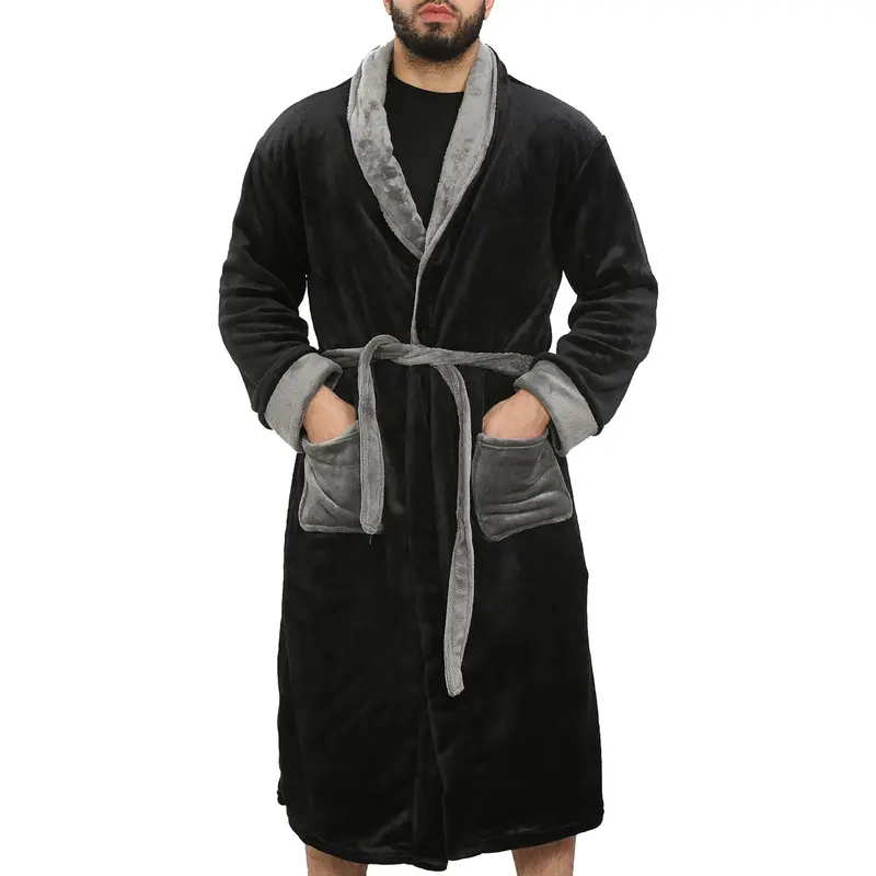 A2Z Adults Fleece Bathrobe Soft Beach Bath Swim Robe  Mens Gift Soft Beach Bathing, Swimming, Surfing, Watersports Changing Robe Gift S-XXL Womenswear Lightweight Check Fashion Gowns Love Nightwear Comfort Basic Minimalist Loungewear Longsleeves Tropical 1