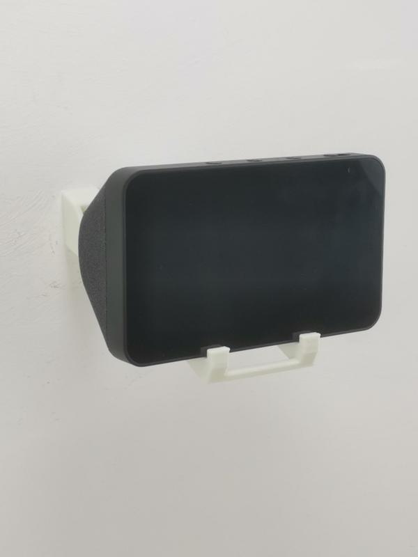Echo Show 5 Wall Mount Wall Bracket Stand : White (Angled Or Upright) 5