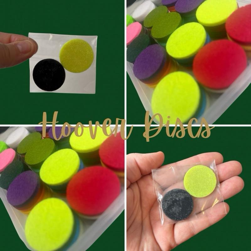 Hand Made Scented Hoover Discs - Pack of 2 Fragranced Vacuum Fresheners Aroma Perfume 0