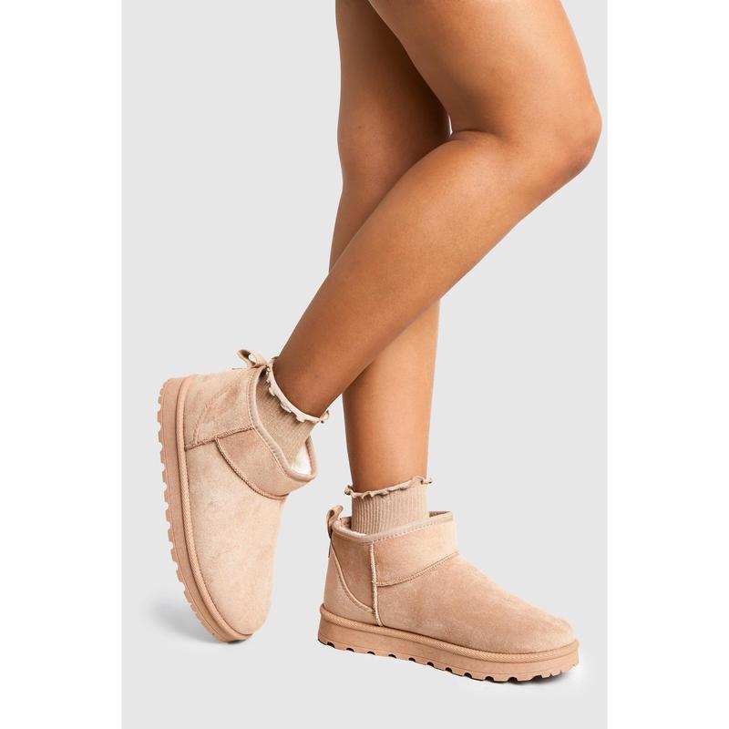 Ultra Mini Faux Fur Lined Boots 0