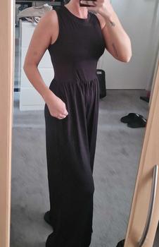 Product Review of [4 colours, UK size 6-28] Solid Sleeveless Wide Leg Jumpsuit from 🎀**🎀 2
