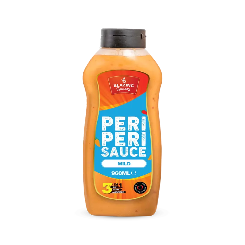 Blazing Mild Peri Peri Sauce Perfect for Chicken & Meat. Dipping/Tossing/marin 1