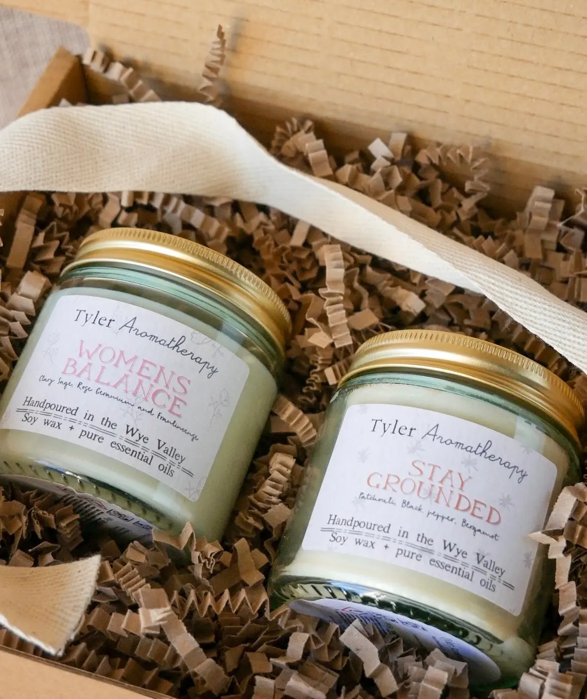 Balancing mood candle duo set