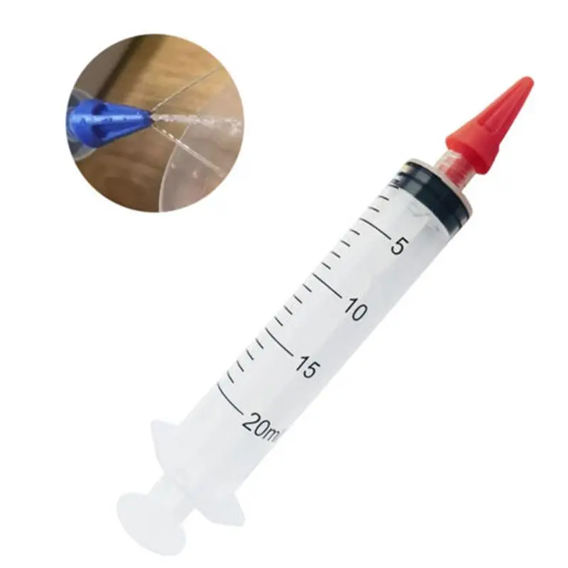 Ear Wax Removal 30ml Syringe Irrigation Cleaning Kit Water Remover 3 Silicone Tips 6