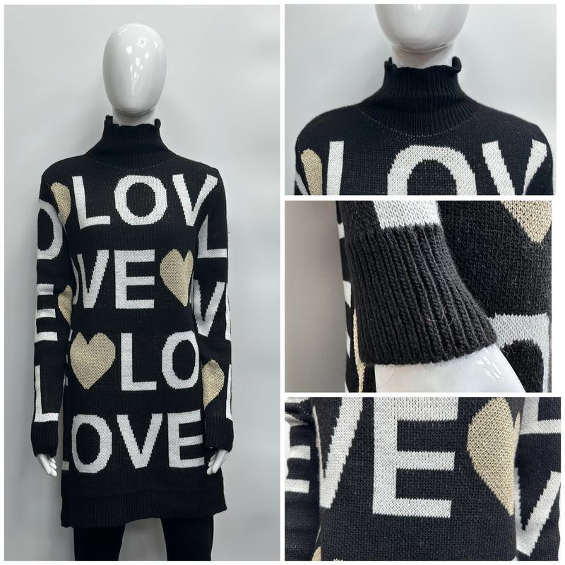 Women Jumper Turtle Neck Tops for Ladies Soft Sweater 1