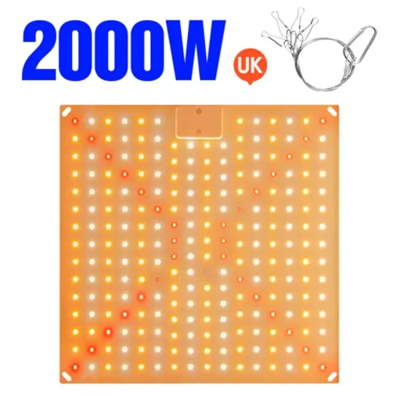 2000W/3000W LED Grow Light Hydroponic Full Spectrum Indoor Veg Flower Plant Lamp