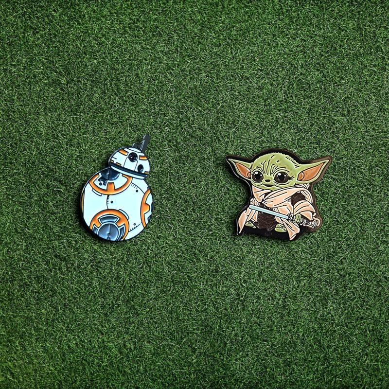 OG Golf Ball Marker & Hat Clip Set - BB-8 & Baby Yoda | In Gift Tin 6