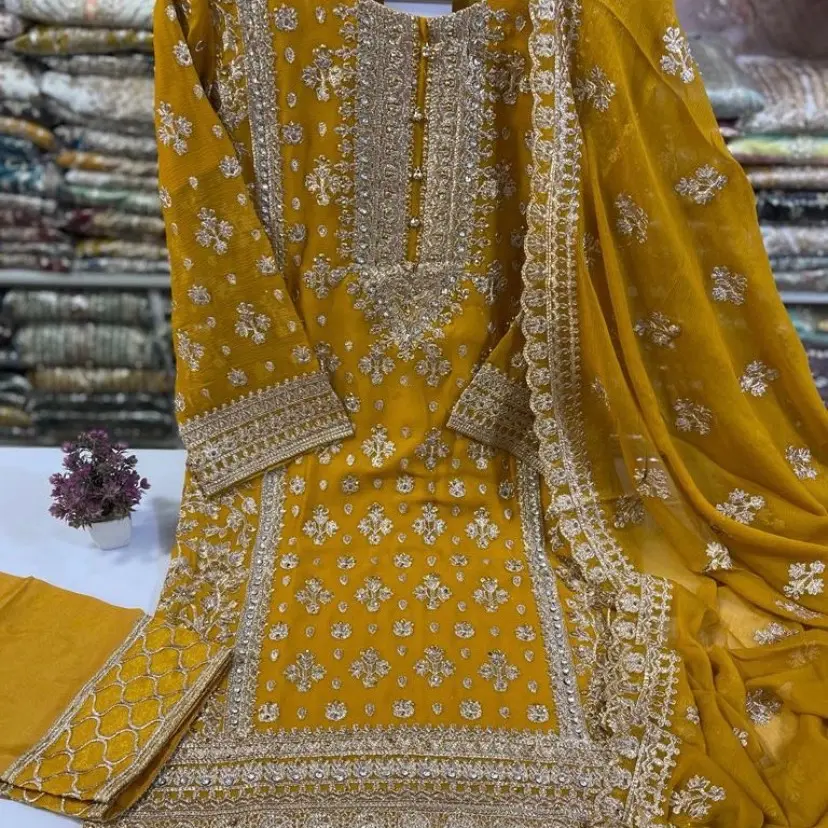 Number 7 chiffon dress