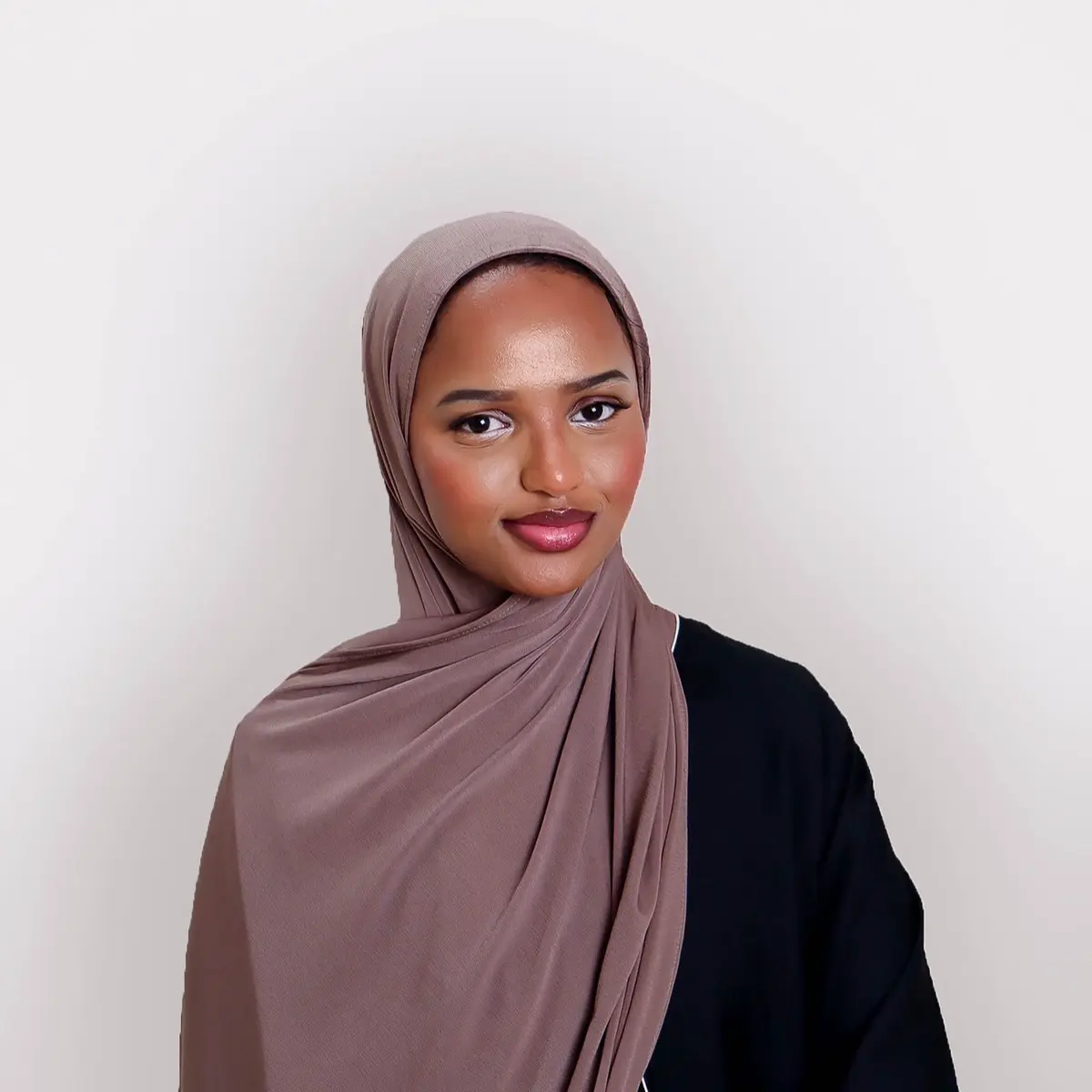 Deluxe Jersey Scarf Nutmeg