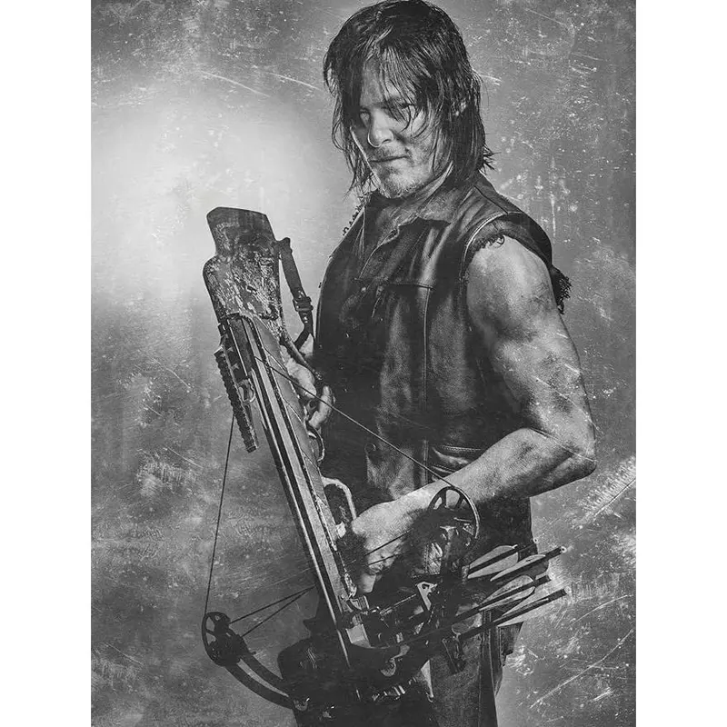 Walking Dead Daryl Dixon Fleece Blanket - 100% Polyester - 100 x 150cm 2