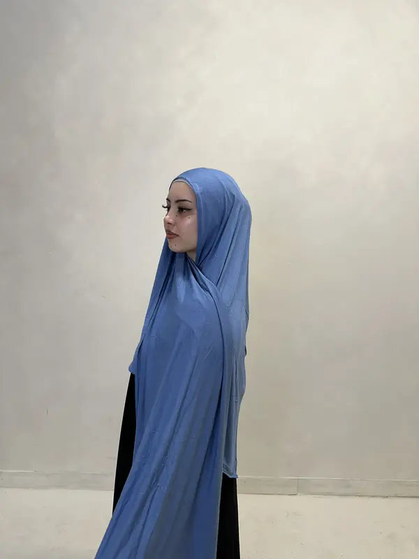 Double stitched Premium stretchy Jerseys hijab 1