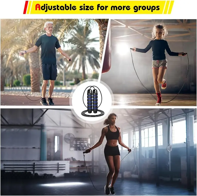 Football Training Equipment Set for Kids - Speed Agility Training with 6 Disc Cones & Jumping Rope 6
