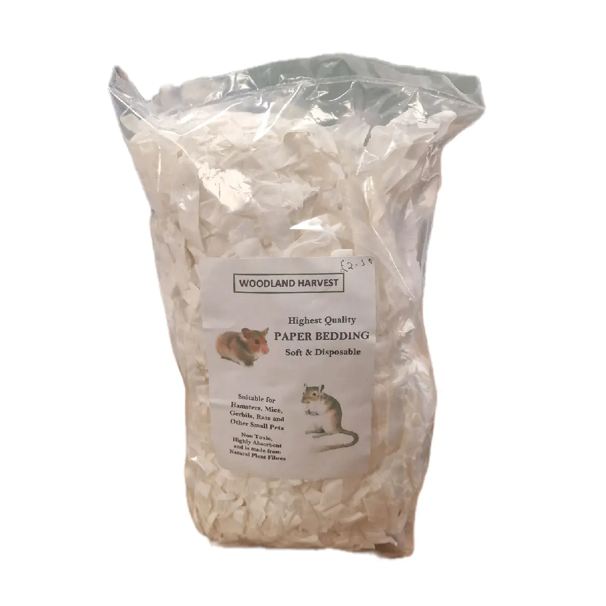 Woodland Harvest Paper Pet Bedding - Soft and Absorbent