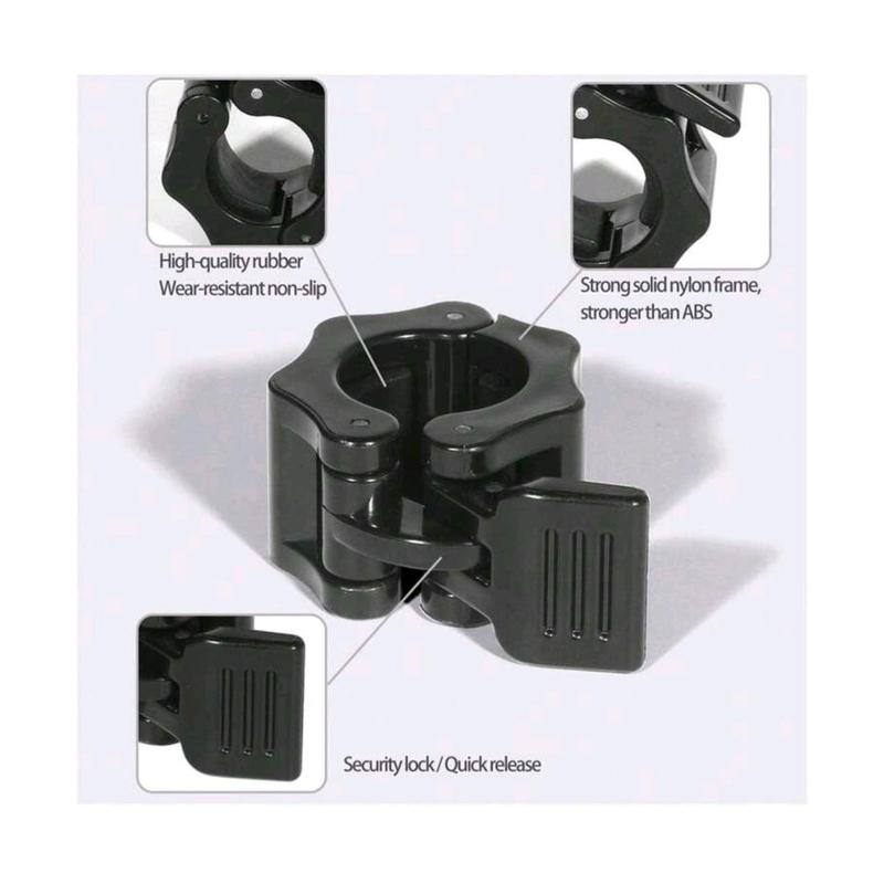 STANDARD DUMBBELL BARBELL CLAMPS (1 inch) 3