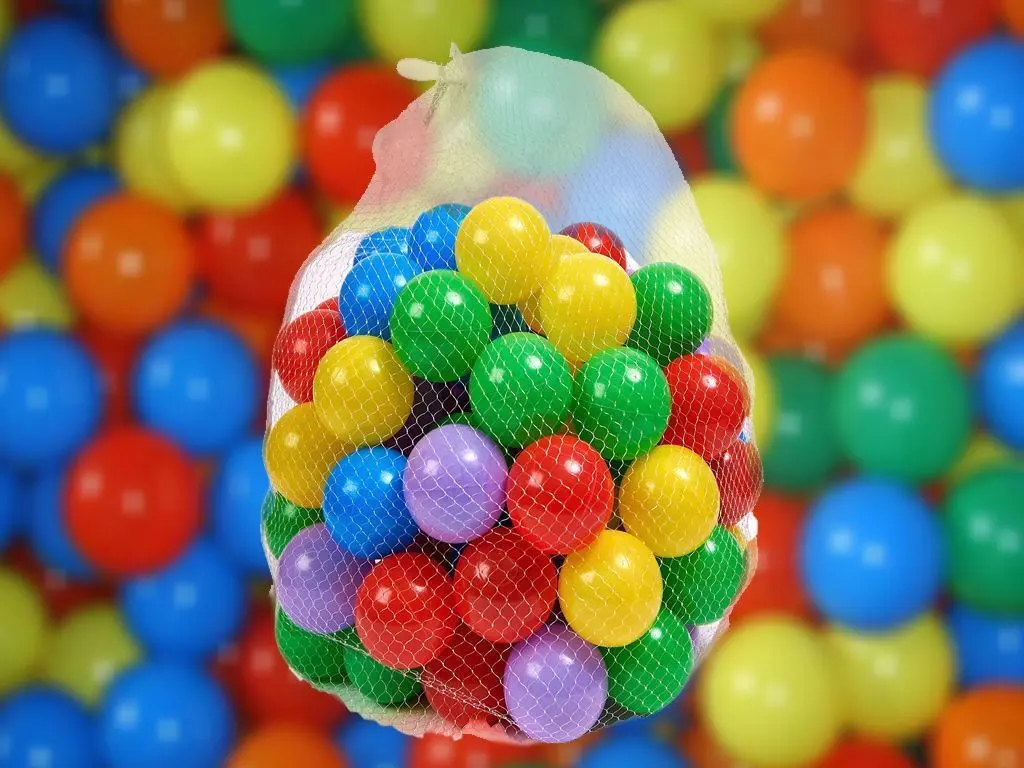 10 Multicolour Balls for Variation Only - Perfect for Party Games