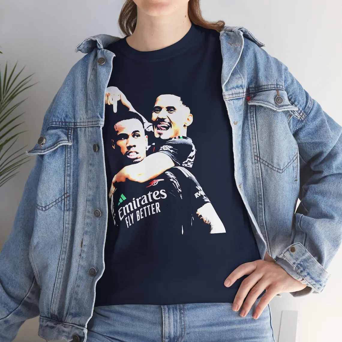 Gabriel Magalhaes William Saliba Shirt, Soccer Fan Shirt for Men and Women - Casual Tee - Unisex Cotton Top Comfort Fabric