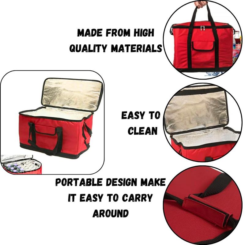 Garden Mile Extra Large 30L Insulated Lunch Bag Durable Collapsible Versatile Easy to Clean Cooler Bag Ideal as Picnic Bag for Camping BBQ Lunch Box Adults Thermal Bag Mens Lunch Bag Insulated bag 2