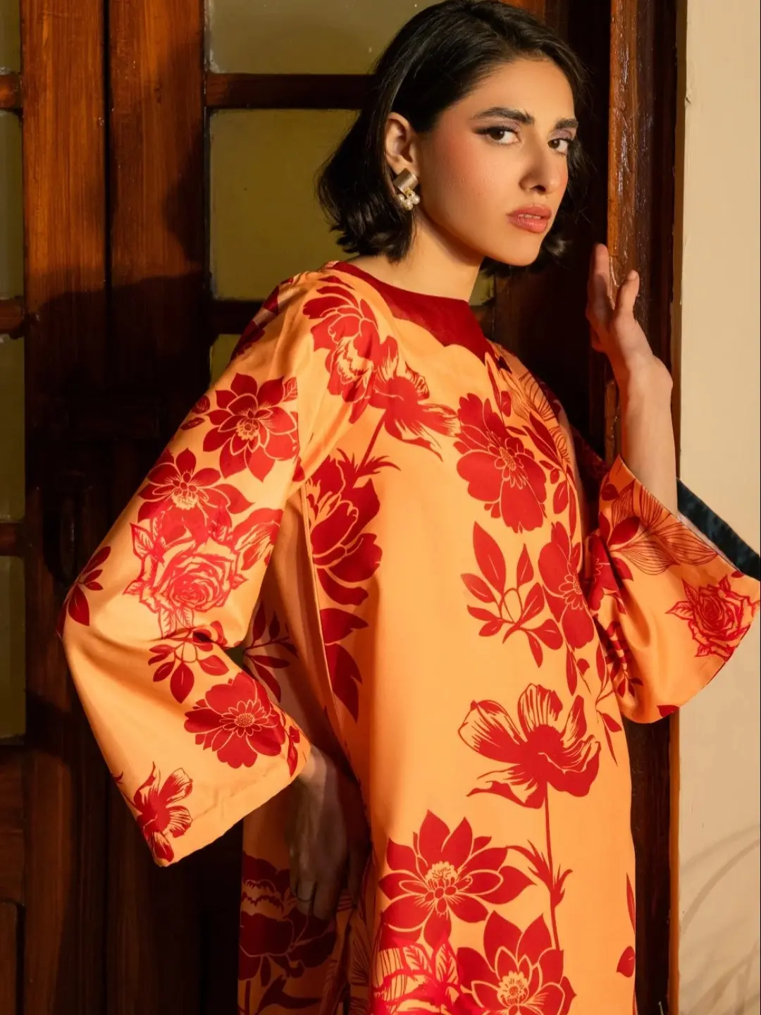 Beautiful Silk Co-ord Ready to Wear Dress for Women