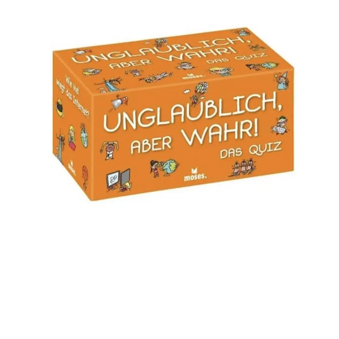 Unbelievable  But True Kids Quiz In German Unglaublich Aber Warr Quiz New Sealed