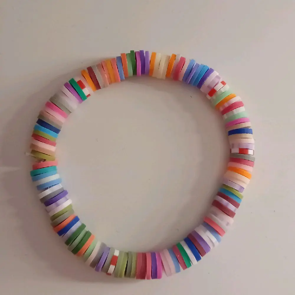 Brights Clay Bead Bracelet for Women - Handmade with Natural Clay Beads