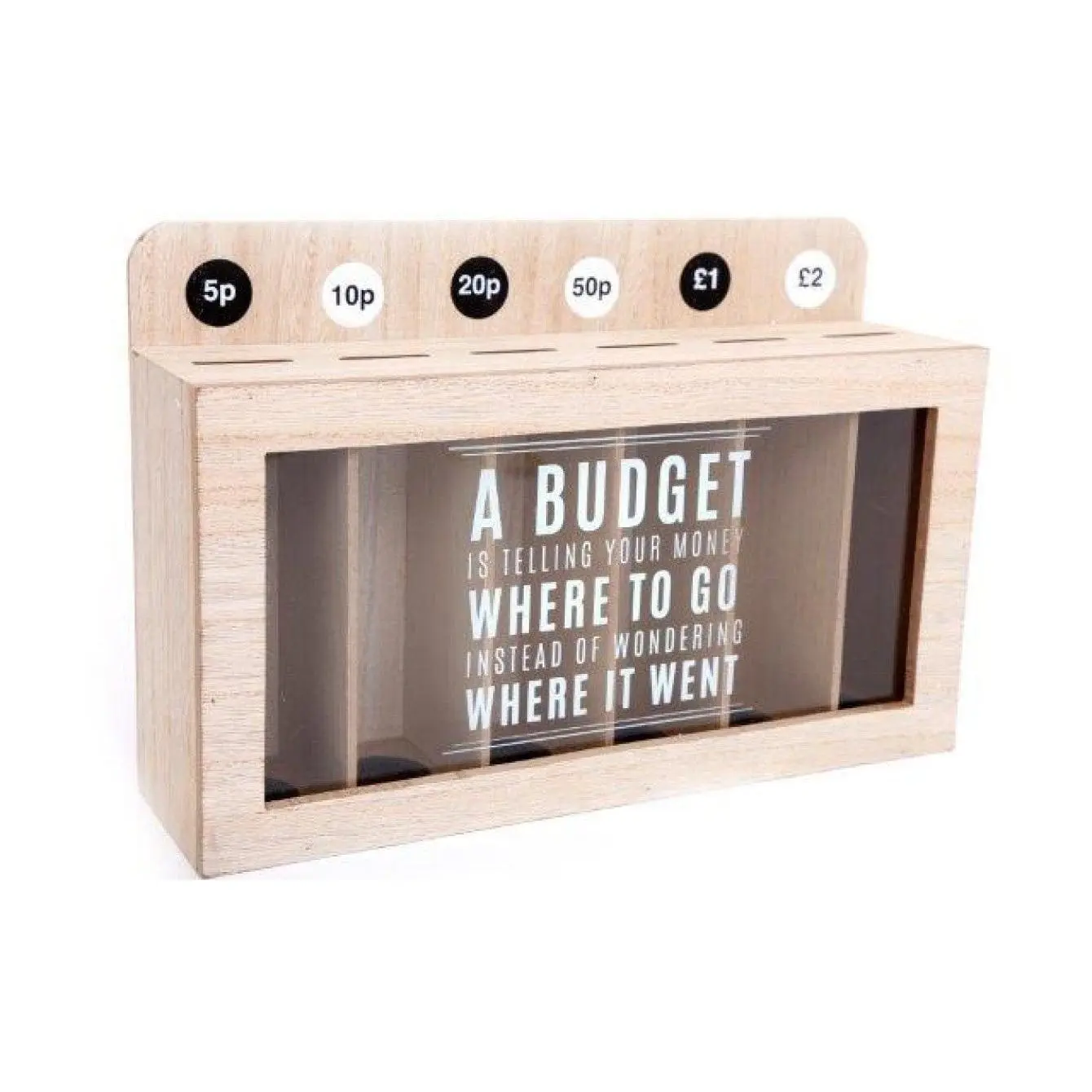 Money Storage Box With Coin Slots