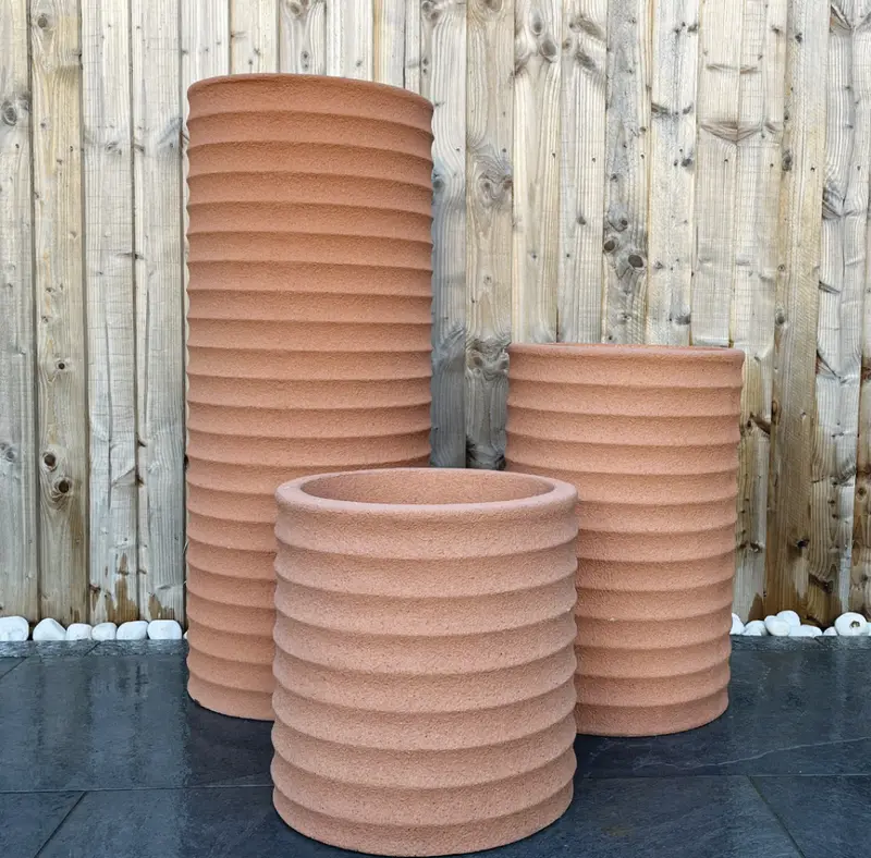 Nustone Pisa Luxury Fibreglass Planters for Home Garden 1