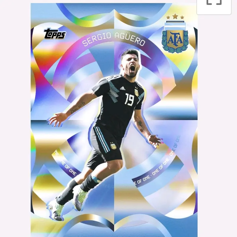 Topps 2024-25 Argentina Team Set Trading Cards 6