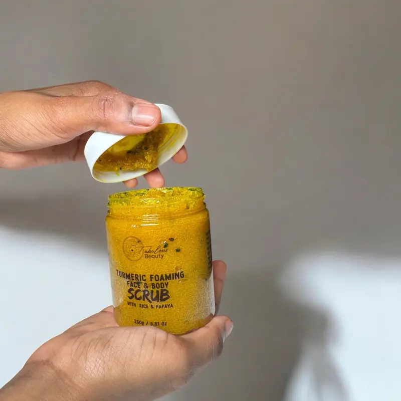 Turmeric Honey Body Scrub - Chemical Free - Skin Repair -  Luxury - Moisturiser 2