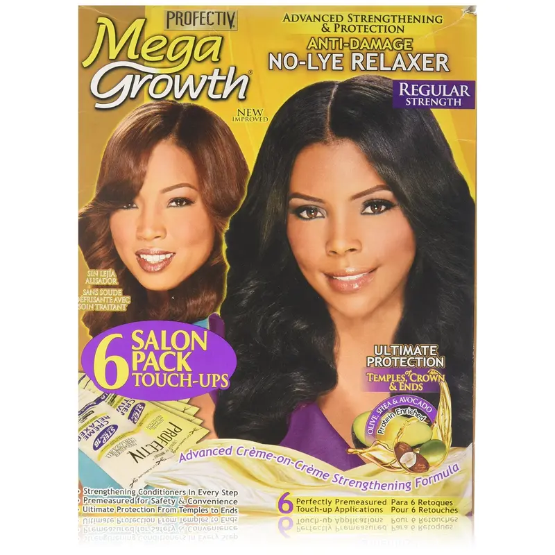 Profectiv | Mega Growth | Anti Damage No Lye Relaxer (Super & Regular) (6 Touch-Ups) 2
