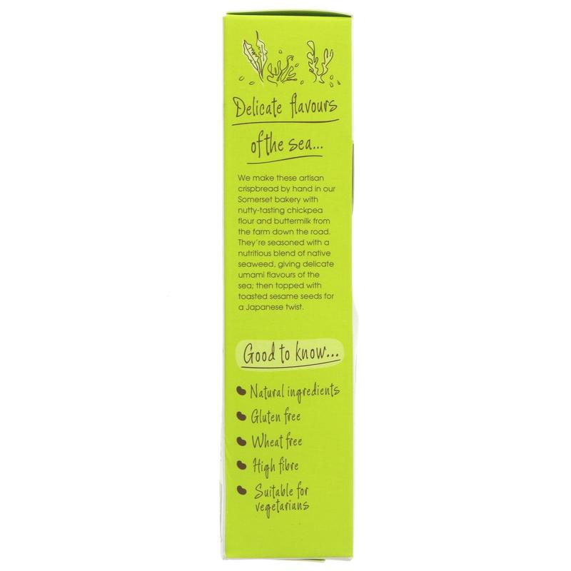 Easy Bean | Chickpea Crispbread - Seaweed | 110G 2
