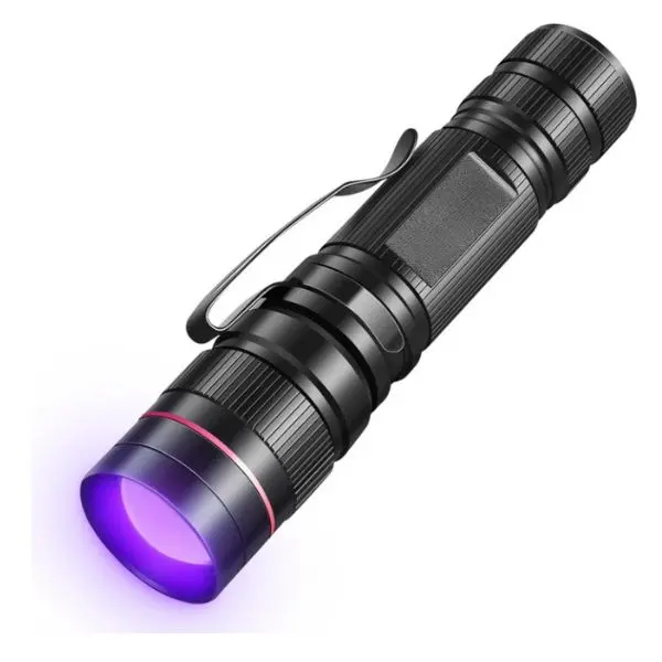 395nm Portable UV Flashlight for Home and Outdoor Use, Pets Urine Detector Dogs & Cats, Pets Accessories, Home Accessories