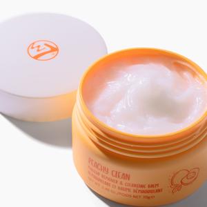 W7 Peachy Clean Makeup Remover Balm - Gentle Skin Cleanser Facial Daily