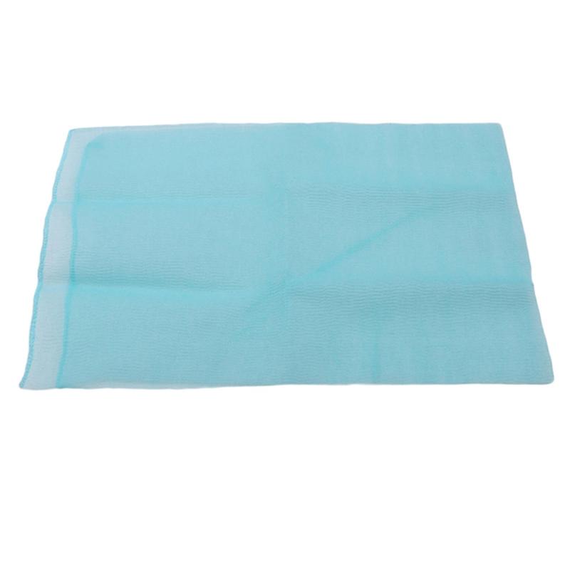 Product Introduction of Body Washing Clean Exfoliate Puff Body Nylon Wash Cloth Bath Towel Mesh Scrub Bodys Treatment Bath Shower Products Solid Color 24