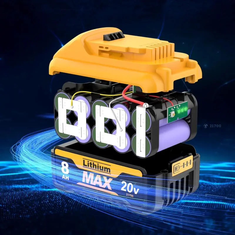 2X For DEWALT DCB184 18V 9.0Ah Li-ion Battery 18Volt Max XR DCB182 DCB183 DCB200 3
