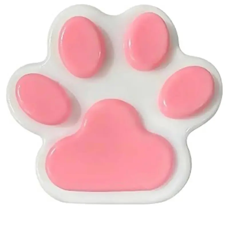 Squeeze Ball Cute Cat Paws Soft Squeeze Toy 5.9 Large Resilient Cat Stress Ball Sensory Balls with Smooth Surface Stress Relief Toy for Kids Adults Gift, Blue fidget obsessed big pop micro animal blind box squishy save fidgets anxiety tools 6