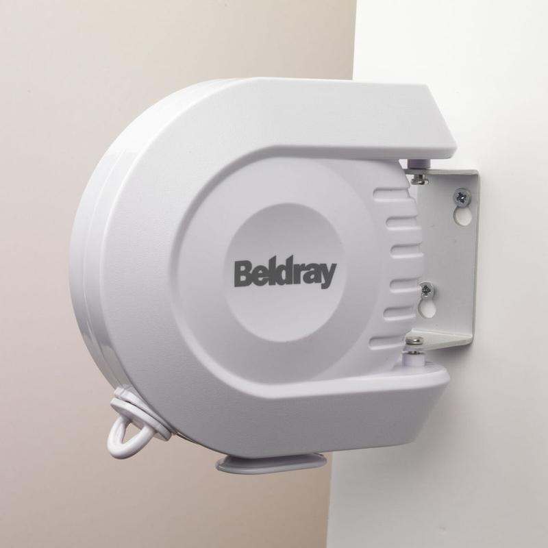 Beldray Retractable Washing Line with 48 Ultra Grip Pegs & Basket Indoor/Outdoor 1