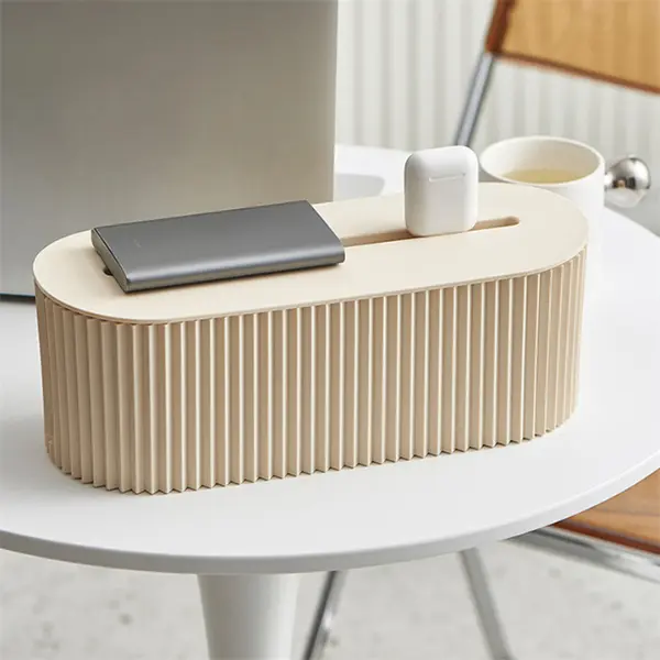 Plug Board Storage Box Cable Wire Organizer Case With Lid Socket Wireless WiFi Router Bracelet Desktop Space Saving Holder Shelf 8