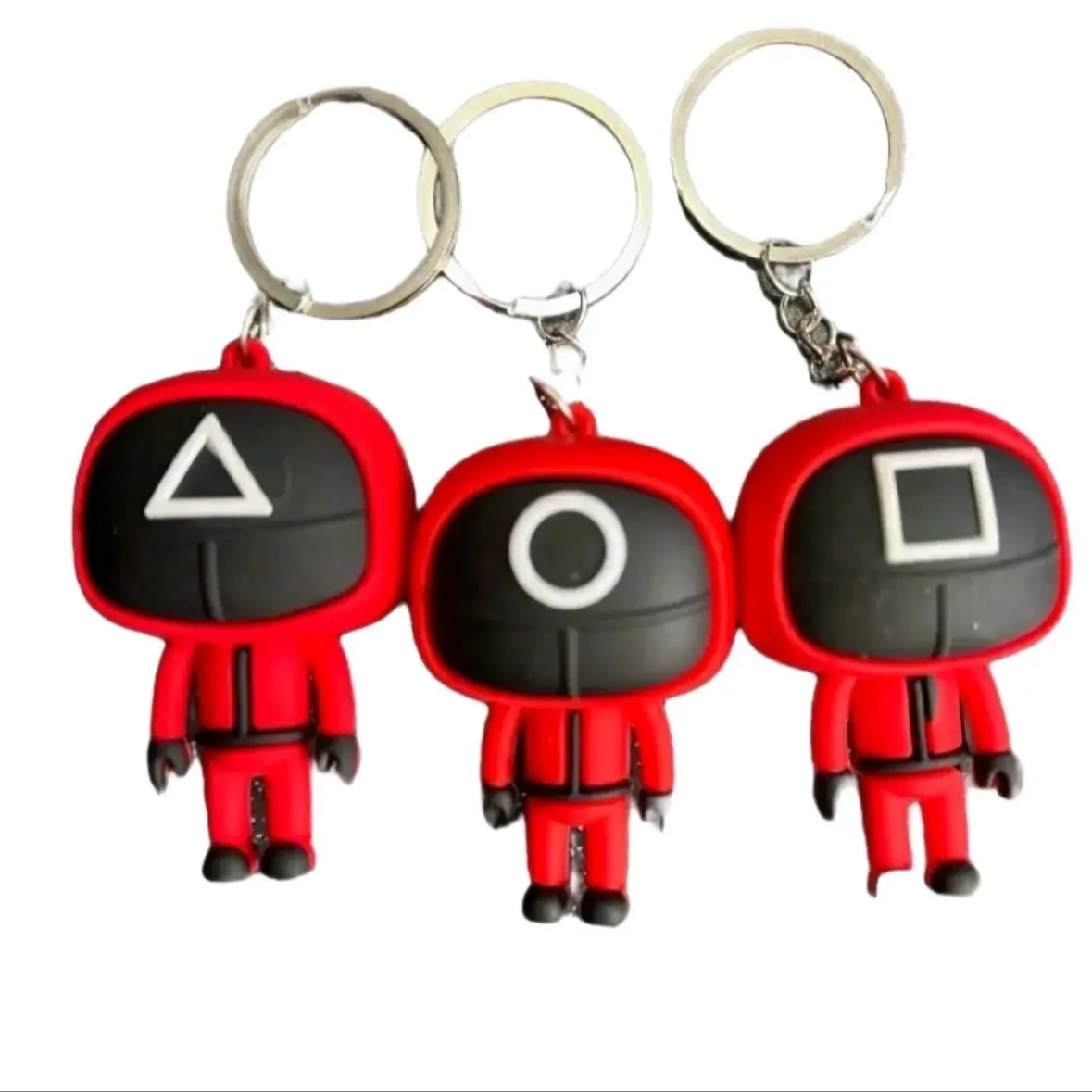 Squid Game Key Chain Keyring - 3 Variations