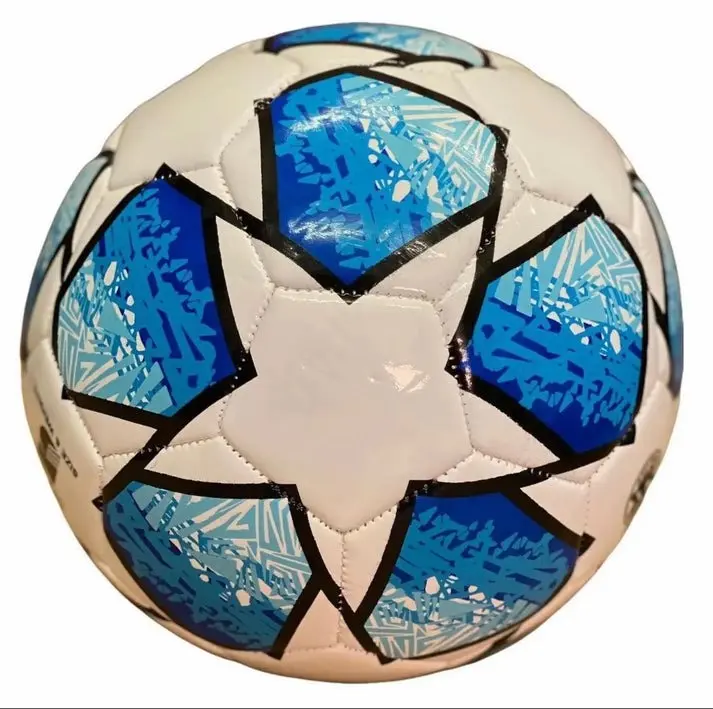Vic-mart Football Soccer Ball for all- Colorful Design - Size 5 - Indoor and Outdoor Use - Available in 4 Vibrant Colors 3