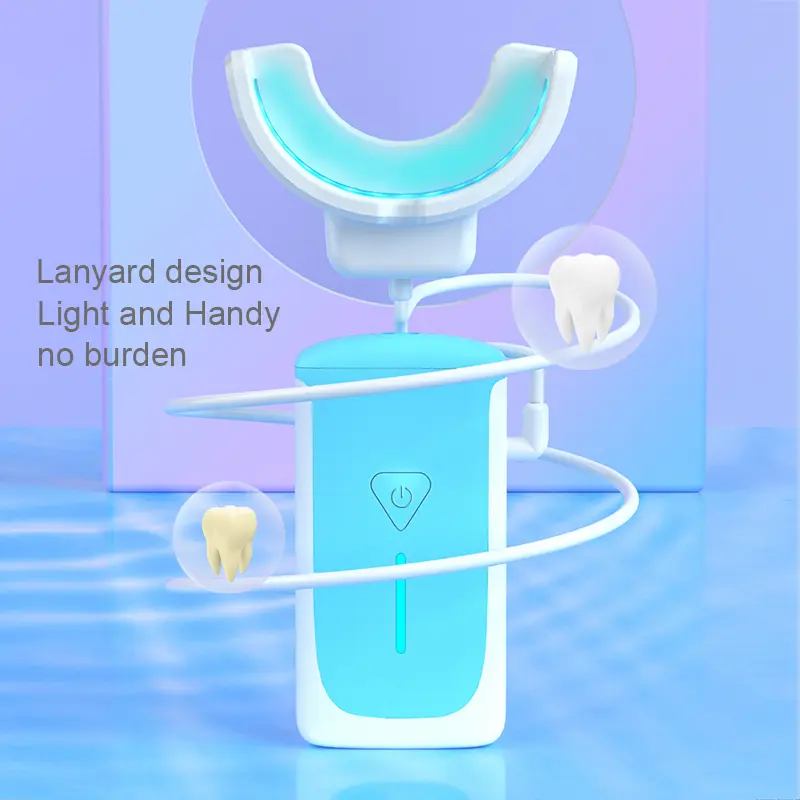 Shiny Smile Machine Mouth Cleaning Whitening Cordless Compact Portable Home Kit Intelligent Yellow Removal Oral Gentle 7