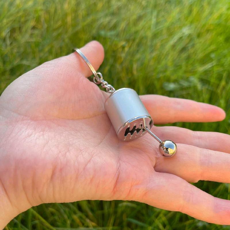 1 Piece Car Gear Lever Shaped Keyring/Keychain 4