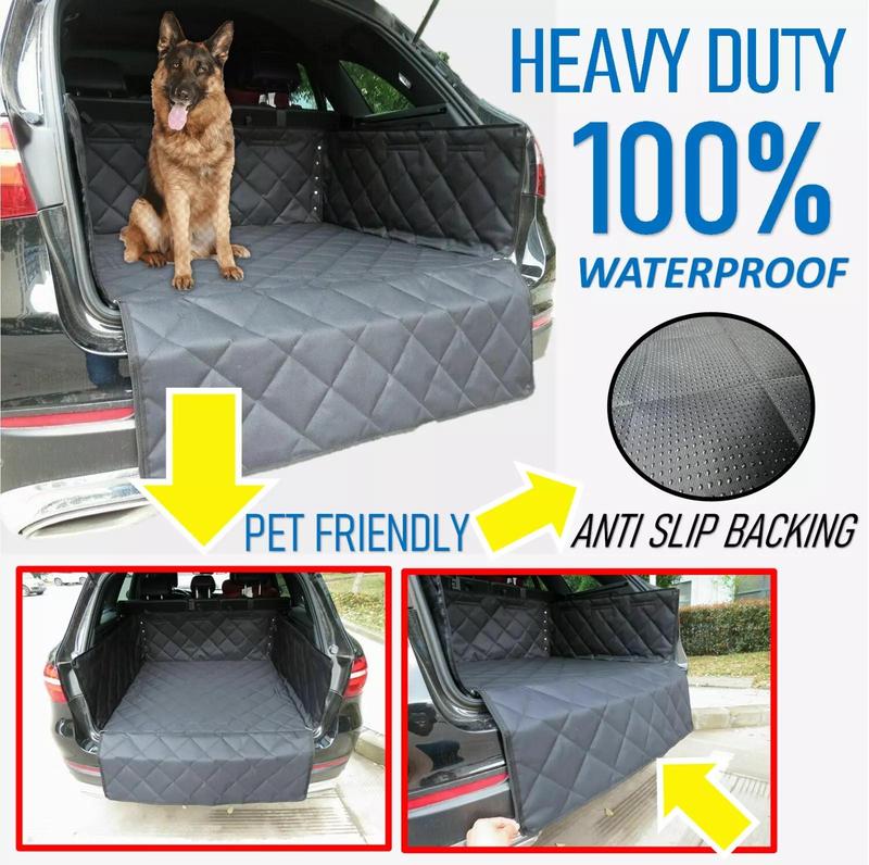 FOR BMW XM - Premium Heavy Duty Quilted Boot Liner Mat Pet Dog Protector Bumper 0