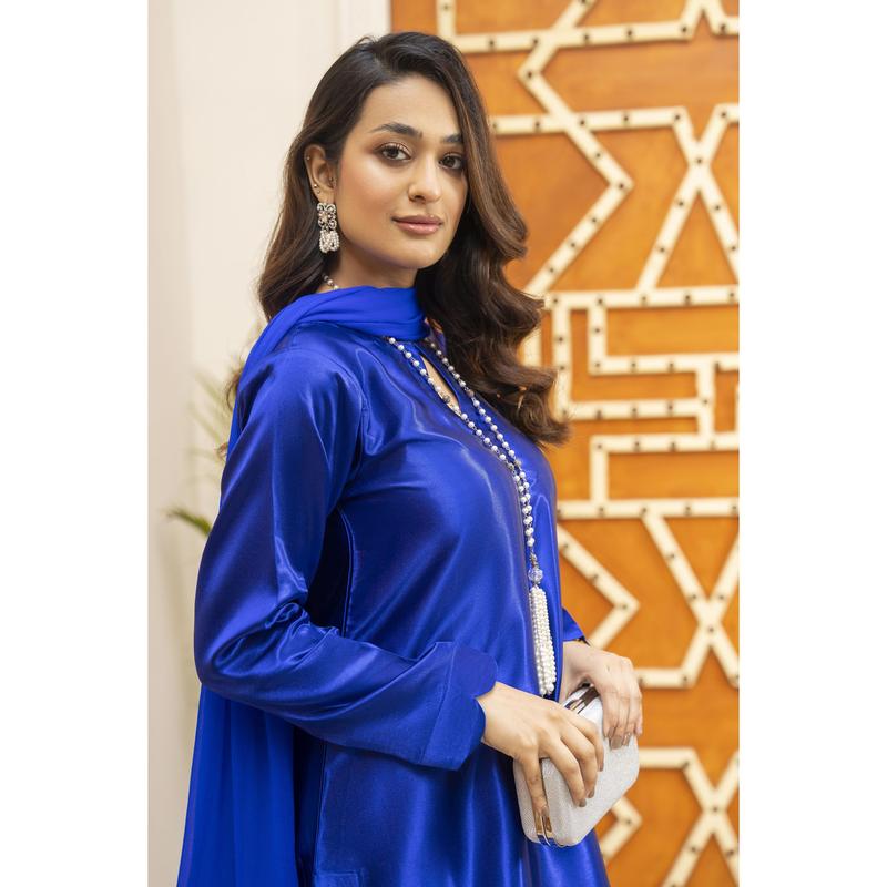 Sneha Ready to Wear 3 Pcs Silk Dress 2