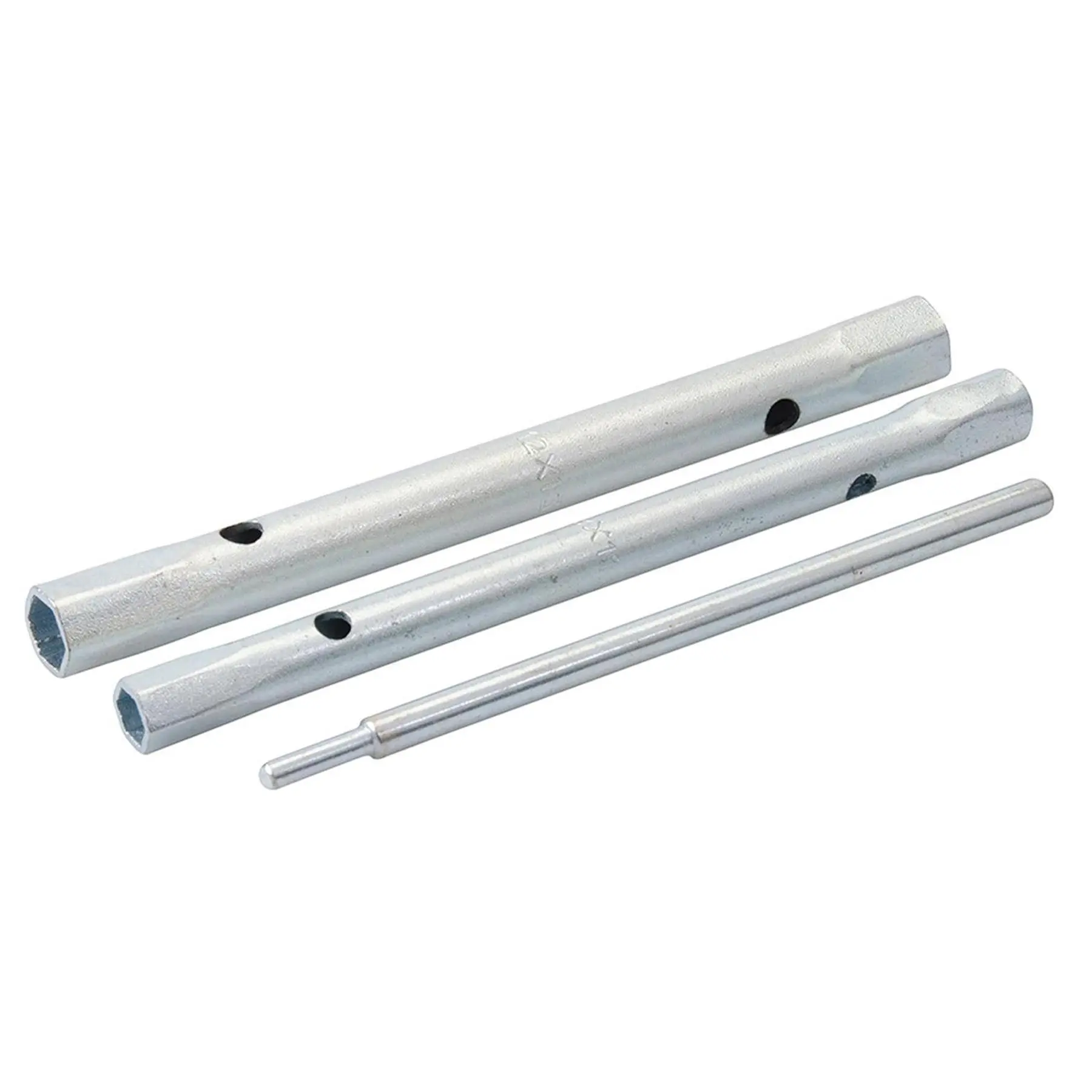 Monoblock Tap Back Nut Spanner 9/11 and 12/13 mm Matt Finish with 130mm Tommy Bar 2 Piece Set useful tool for plumbers.