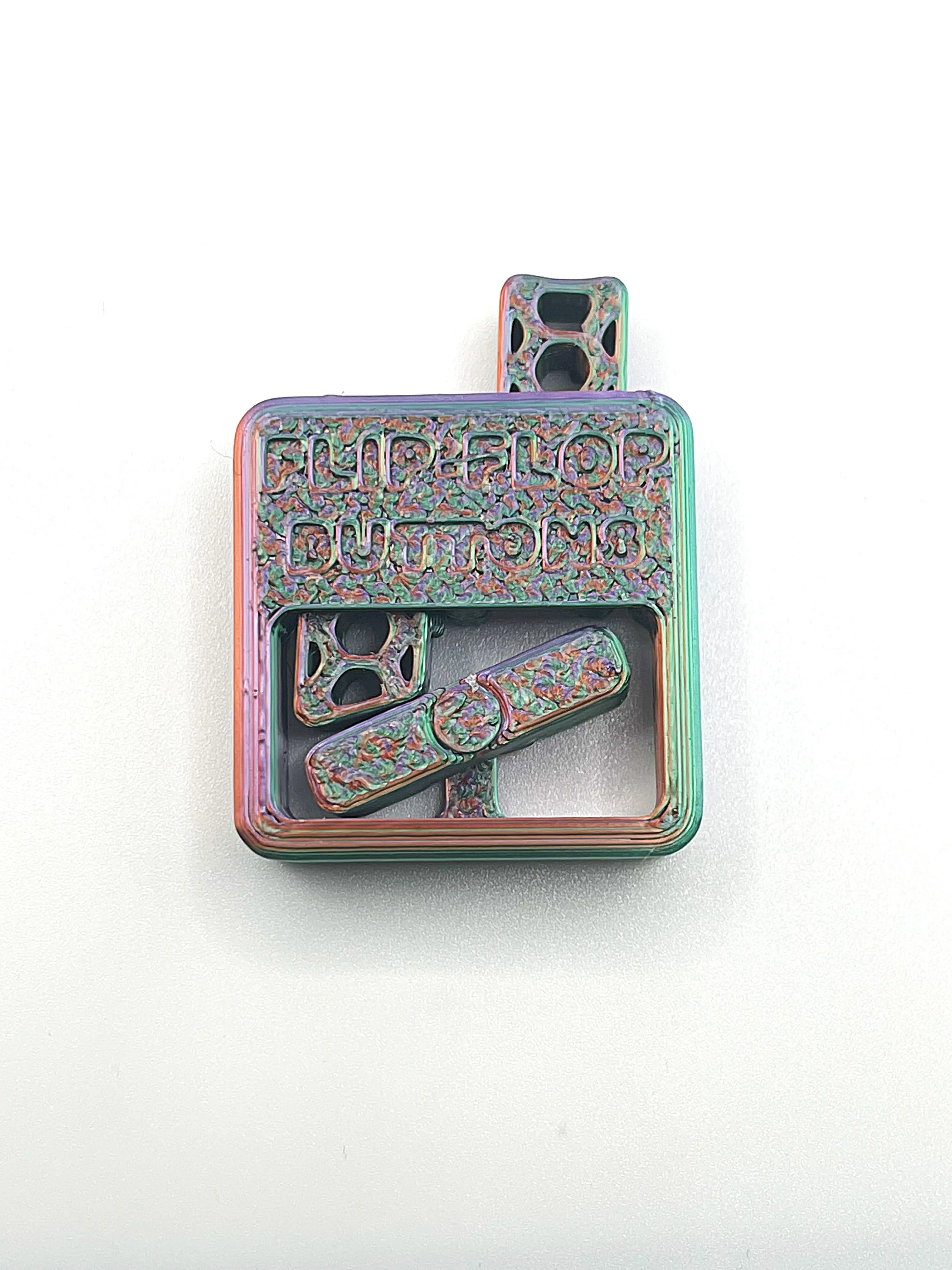 Clicky Flip Flop Button Fidget Toy – Addictive Sensory Satisfaction Gadget