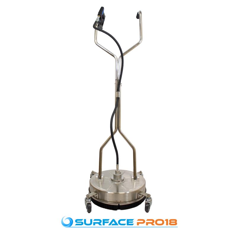 Kiam SurfacePro 18 Rotary Floor Cleaning Tool Steel Flat Surface Cleaner 18" 1