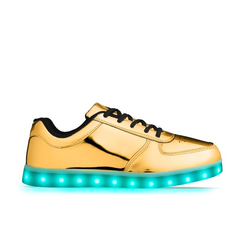 Womens Girls LED Light Up Party Christmas Disco Rechargeable USB Trainers Shoes Casual Training Runner Sneaker 5