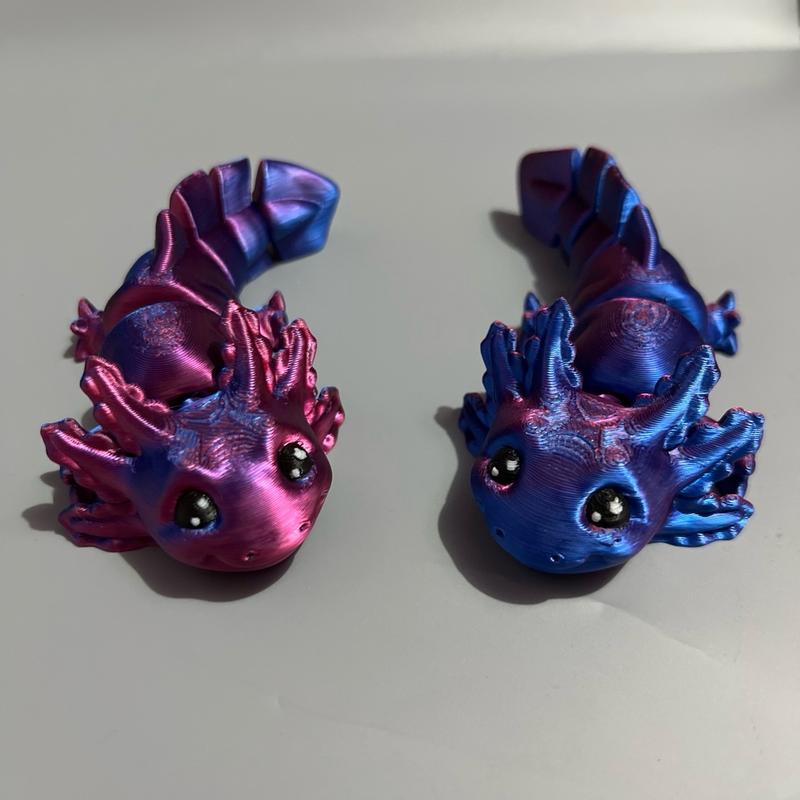 Axolotl Articulated Figure/Fidget Toy - 3D Printed Toy 1