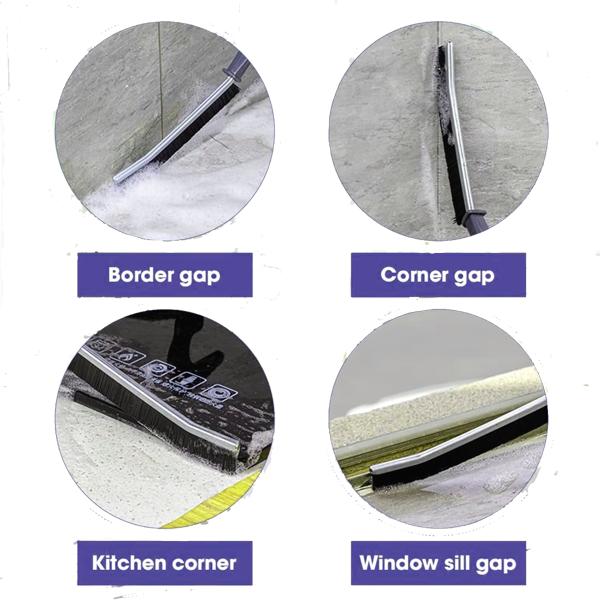 Product Introduction of Gap Cleaning Brush, 3 Counts Household Cleaning Product, Tile Gap Cleaning Brush, Stiff Bristle Handheld Groove Cleaning Brush with Long Handle, Cleaning Tool for Kitchen Bathroom, Easter Day Gifts 8